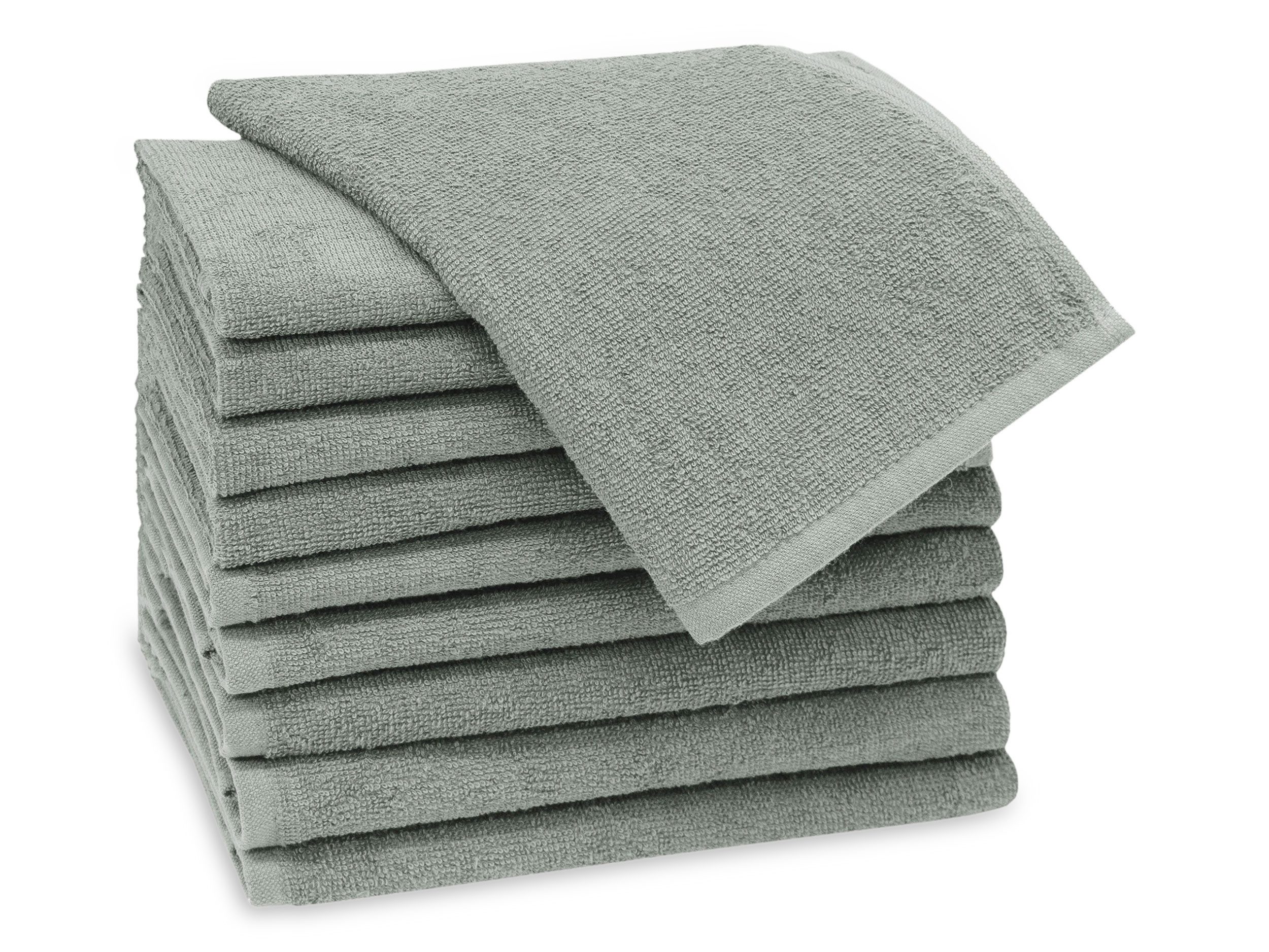 ZOLLNER Gästehandtücher, Walkfrottier (10-St), 30 x 50 cm, 100% Baumwolle, günstig online kaufen