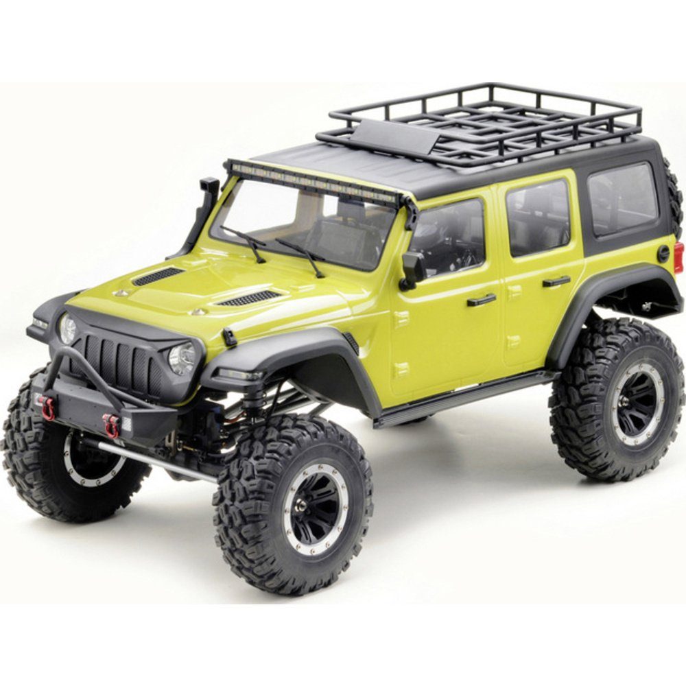 RC-Auto Absima CR1.8 Chassis Brushed 1:8 RC Modellauto Elektro Crawler Allrada