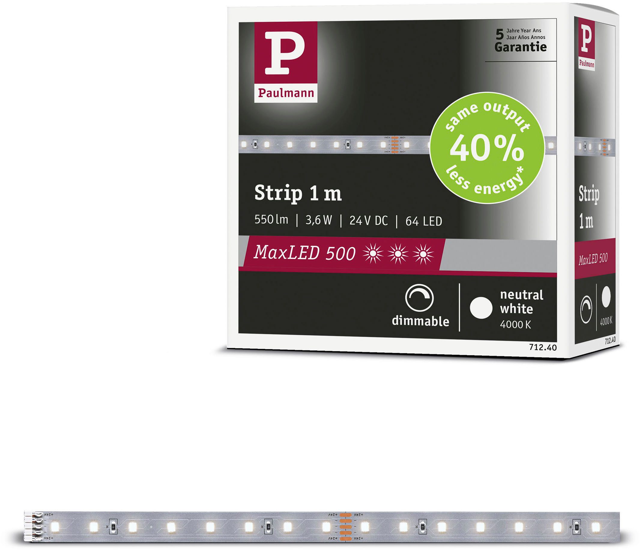 Paulmann LED-Streifen MaxLED 500 LED Strip günstig online kaufen