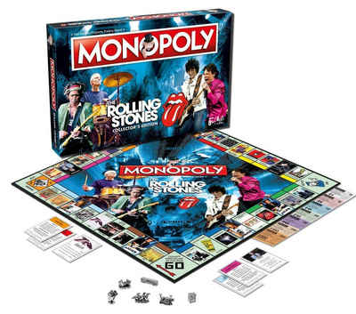 Winning Moves Spiel, Brettspiel »Monopoly The Rolling Stones (englisch)«, in Englisch