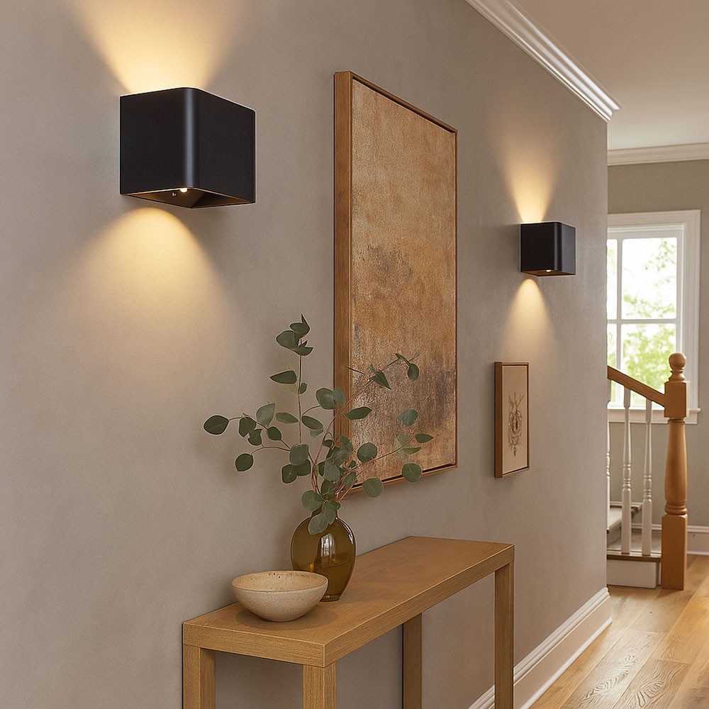 GLOBO LIGHTING LED Wandleuchte, LED-Leuchtmittel fest verbaut, Warmweiß, Wa günstig online kaufen