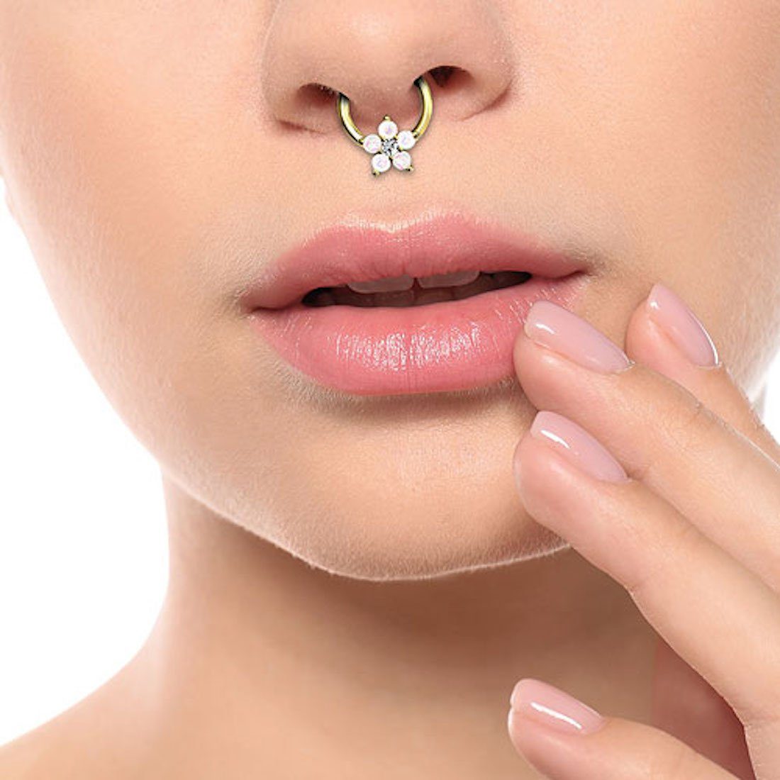 Taffstyle Nasenpiercing Piercing Clicker Scharnier mit günstig online kaufen