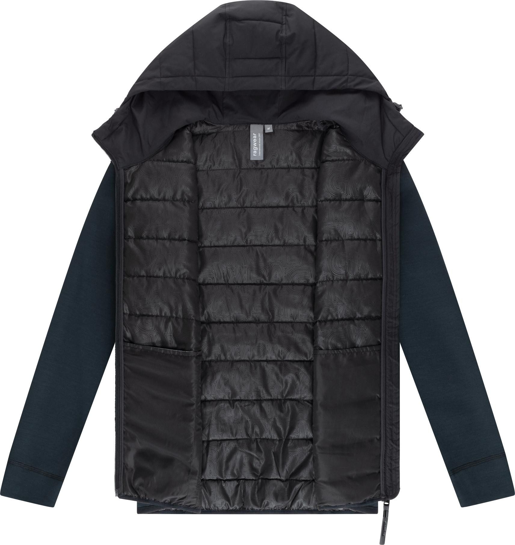 Ragwear Steppjacke Rendy Tech YOUMODO Gesteppte Herren Outdoorjacke mit weichen Ärmeln