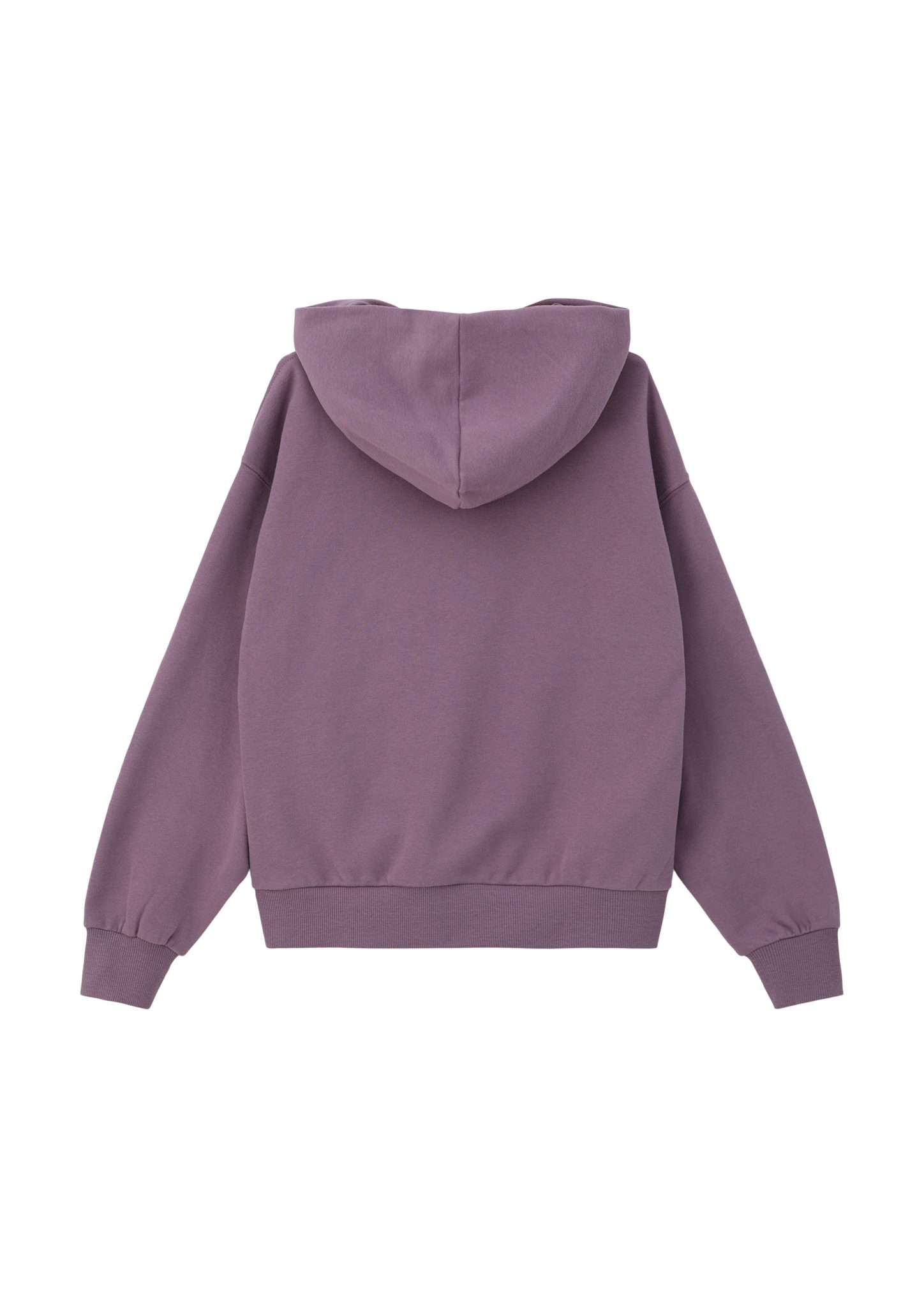 lavendel Stickerei Pailletten, Kapuzen-Sweatshirt Stickerei Sweatshirt s.Oliver mit