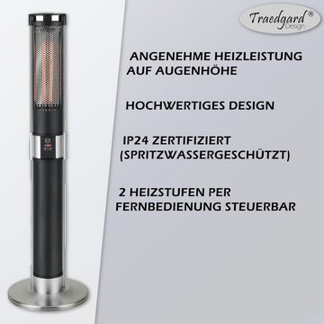 Traedgard Design Infrarotstrahler Elektro Infrarot Heizstrahler „List“, 2000 W