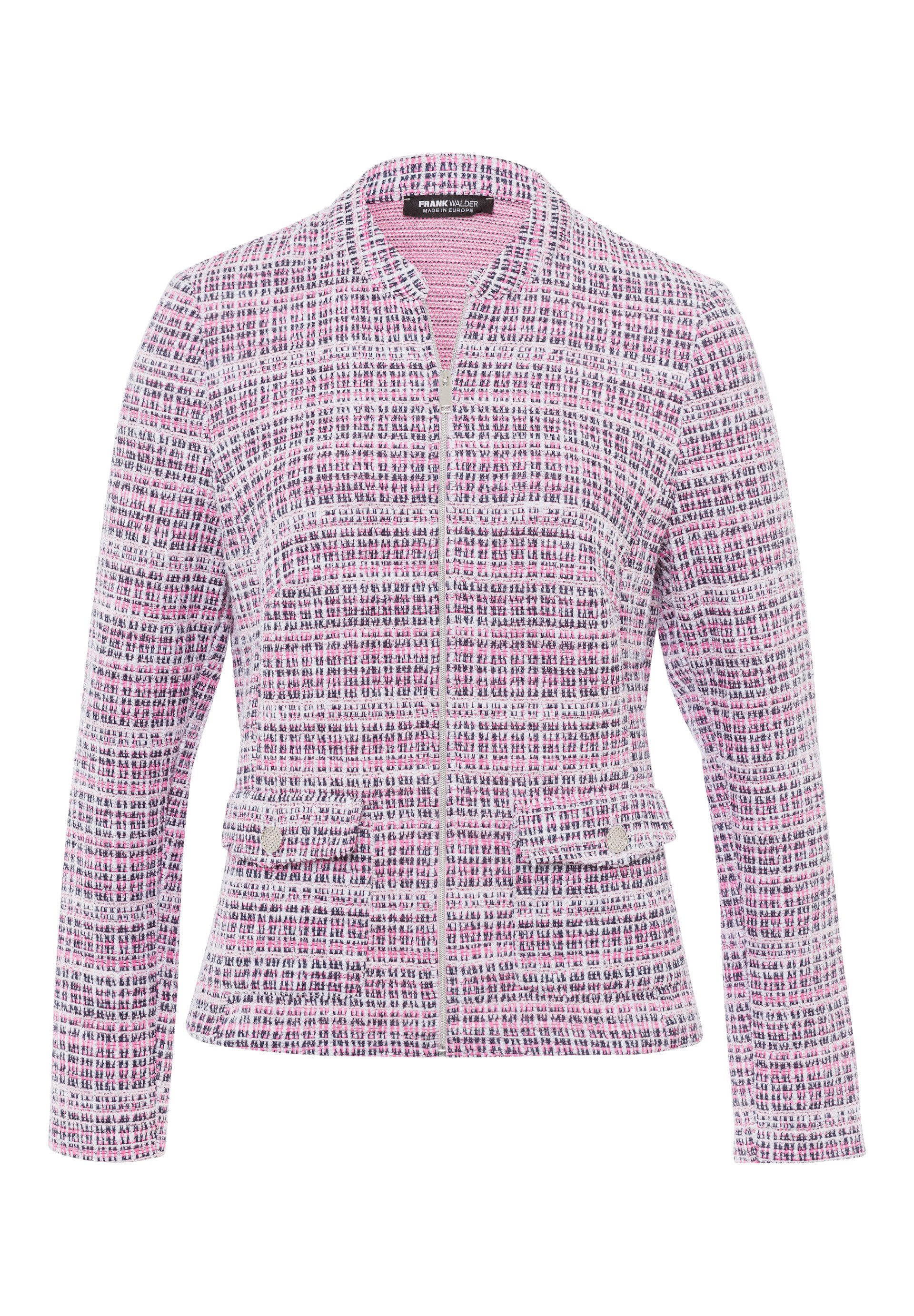 FRANK WALDER Kurzjacke aus multicolor Strick günstig online kaufen