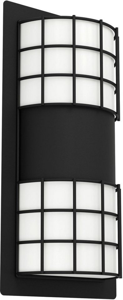 EGLO Deckenleuchte CISTIERNA 2, Leuchtmittel wechselbar, ohne Leuchtmittel,  Deckenleuchte in schwarz aus Stahl - exkl. E27 - 10W