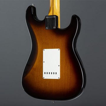 Fender E-Gitarre, American Vintage II 1957 Stratocaster LH MN 2-Color Sunburst - E-Git