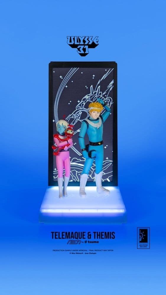 Tsume Art Merchandise-Figur Ulysse 31 Neon Figur 1/9 Telemachus & Themis 20 cm