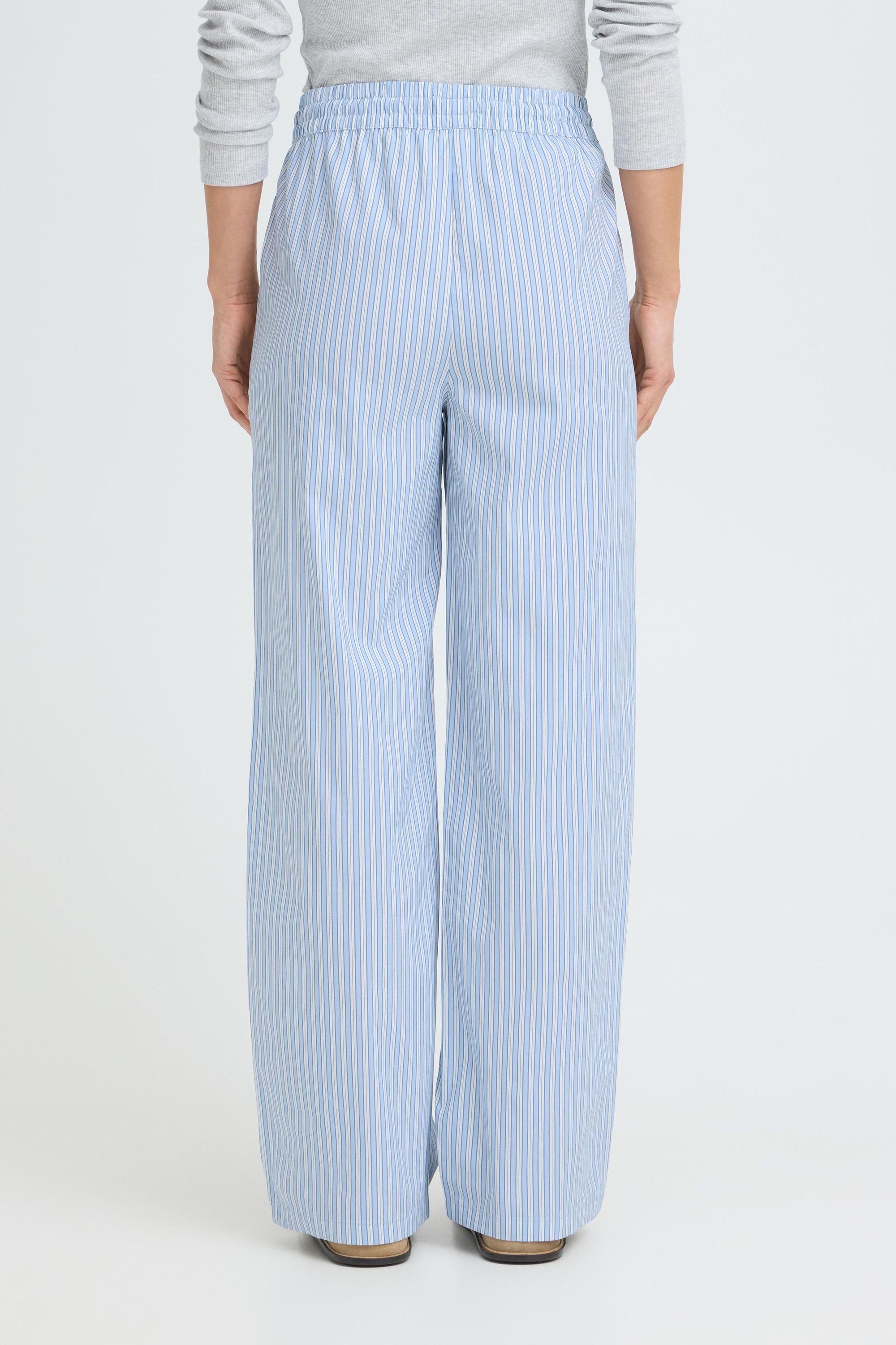OXMO Loungehose OXFanny Gestreifte Stoffhose - Loose Fit – Bild 4 von 5