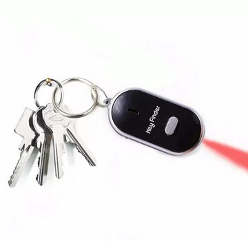 Retoo Schlüsselanhänger Schlüsselfinder Smart Key Tracker,Schlüsselanhänger Anti-Verlust Black (Set, Schlüssel-Suchmaschine, Verpackung in Folie), Elegant Design,Vier schöne Farben stehen zur Auswahl, Einfache Nutzung