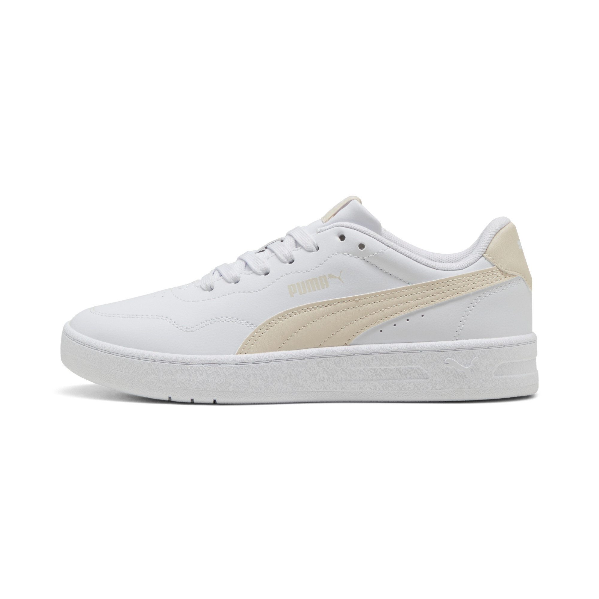 PUMA COURT LALLY Sneaker mit leicht profilierter Gummilaufsohle, mit Schnürverschluss