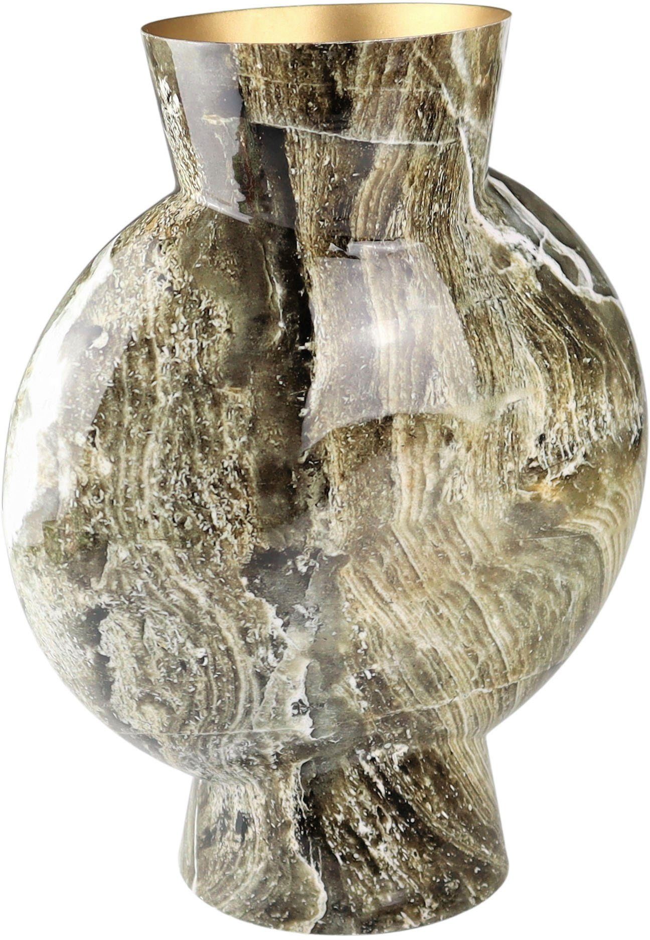 Tischvase Marmoroptik