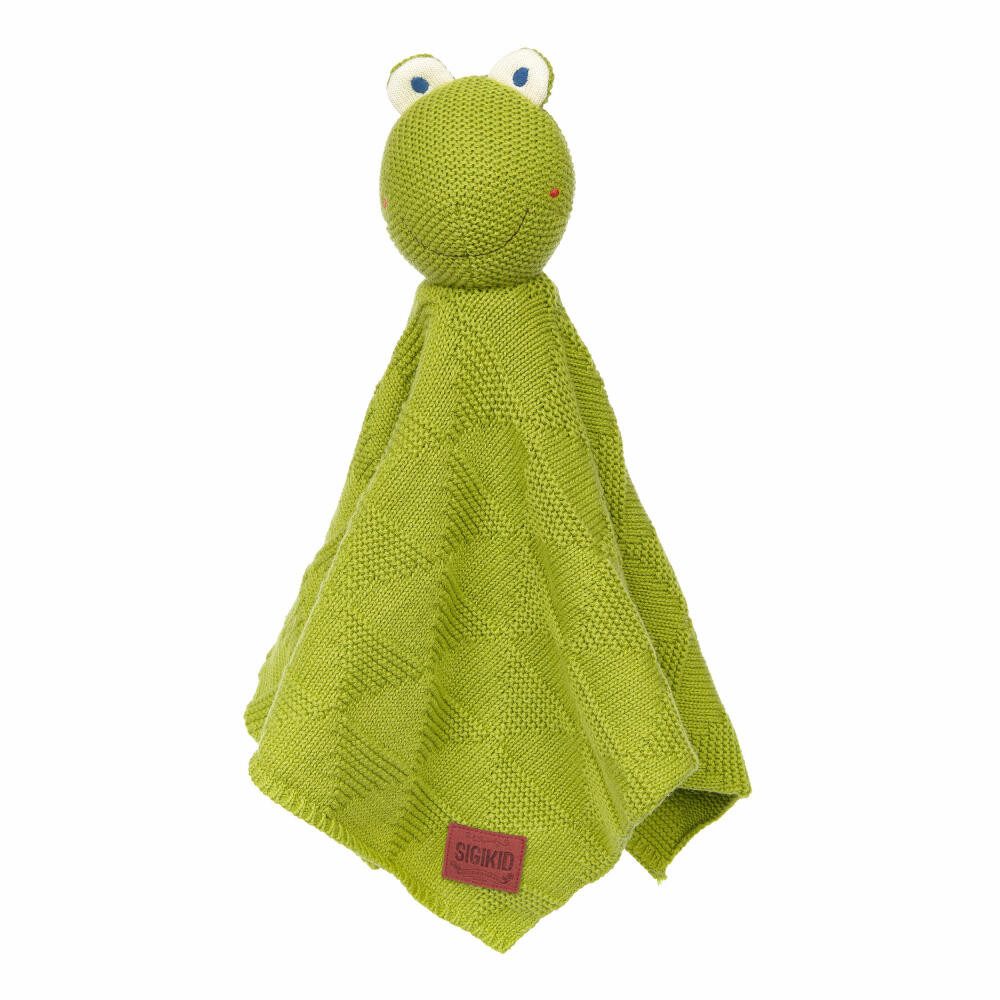 Sigikid Schnuffeltuch Knitted Love Strick Frosch