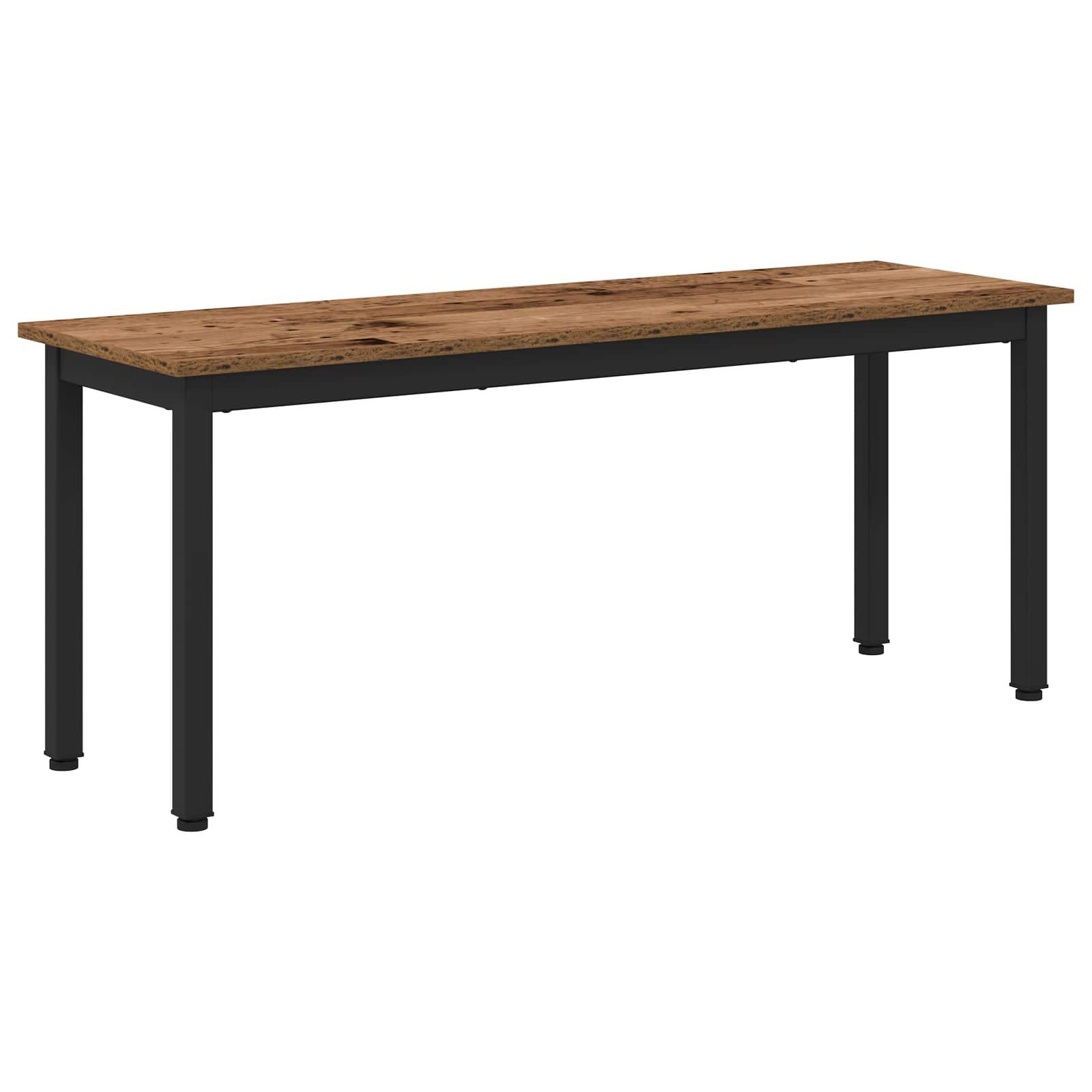 vidaXL Sitzbank Bank Altholz 110 x 35 x 45 cm Holzwerkstoff (1-St)