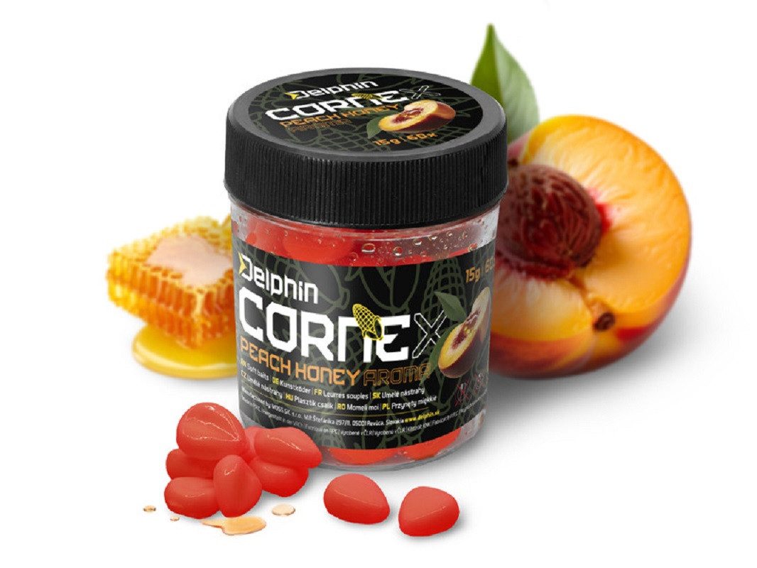 Delphin.sk Kunstköder CorneX Pop Up in 4 ver. Geschmäcker - 60 St. Forelle Karpfen Feedern, Täuschend echt