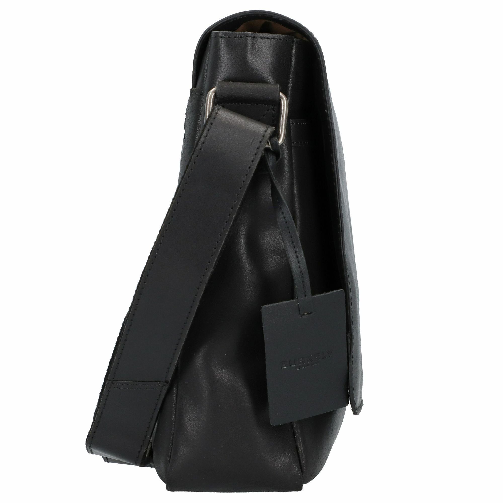 Bag Leder Burkely Messenger Vintage, black