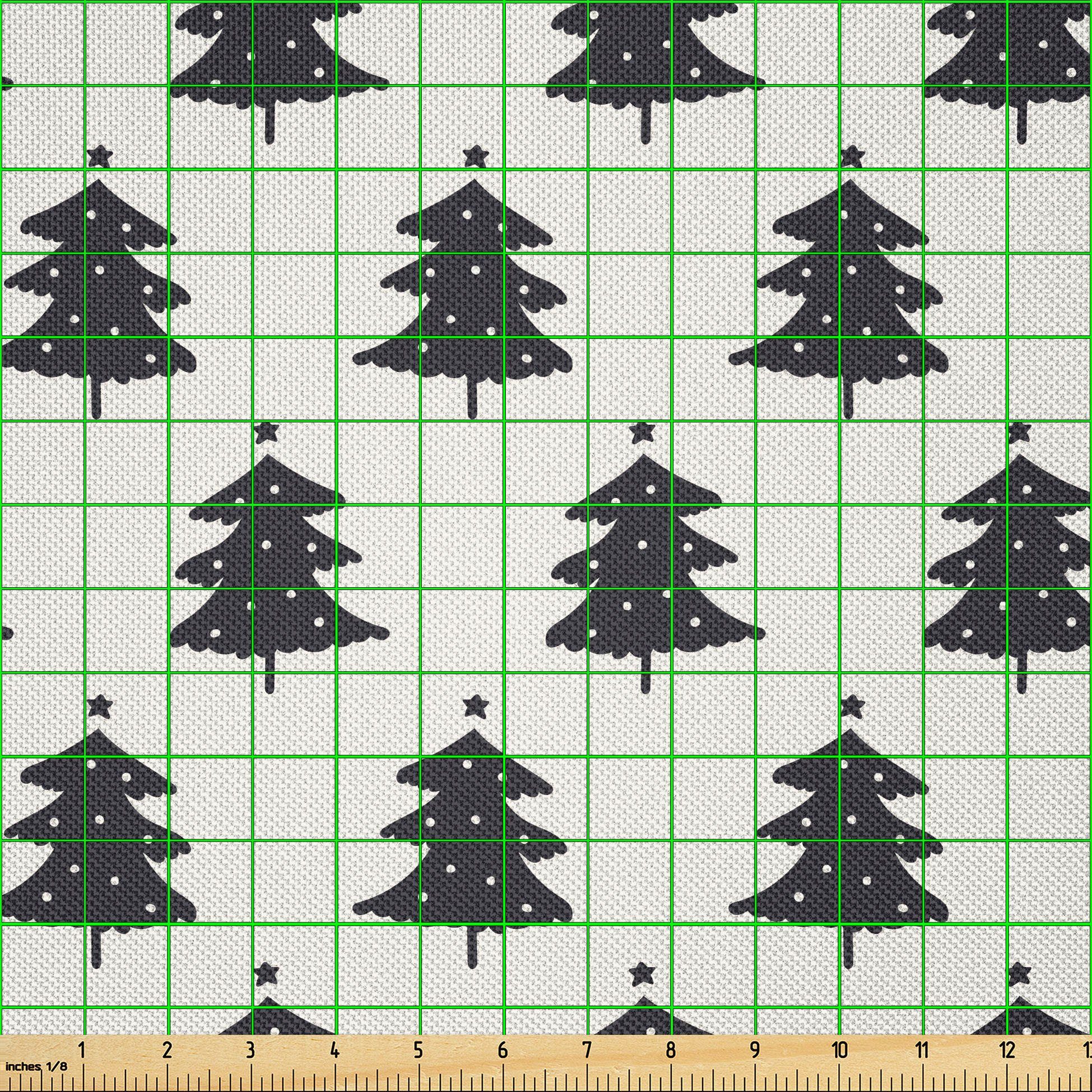 Thumbnail - Abakuhaus Stoff Zum Nähen Toller Stoff für Heimtextilien aller art, Weihnachten Fir Tree Silhouette
