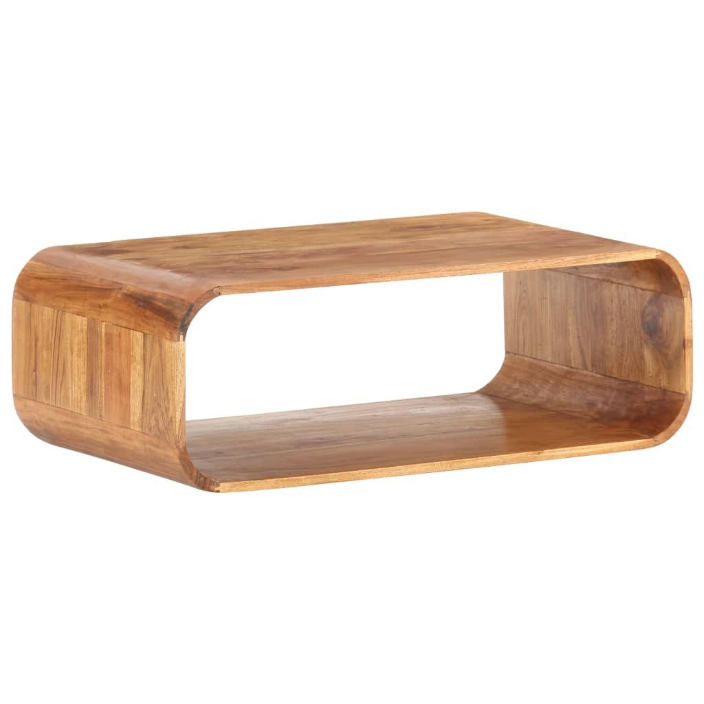 vidaXL Couchtisch Couchtisch 90x50x30 cm Massivholz (1-St)