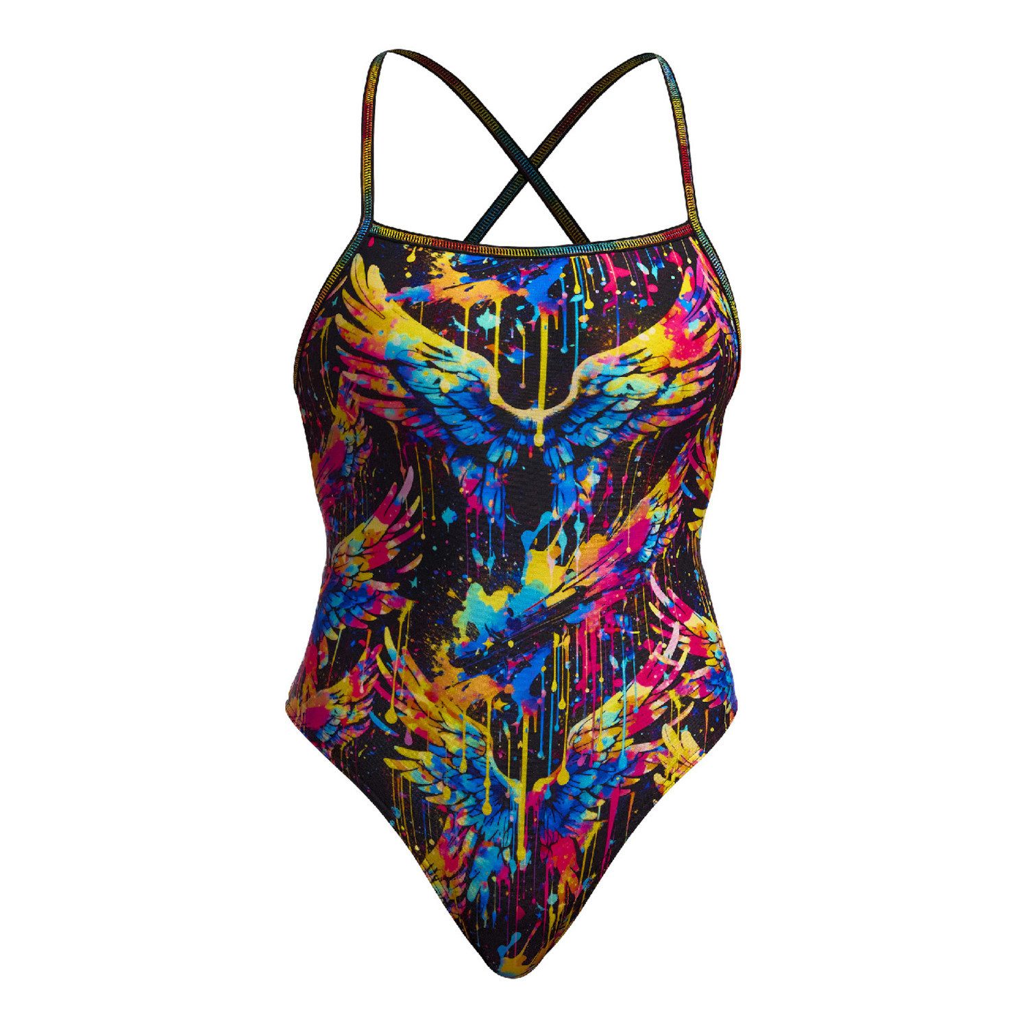Badeanzug Funkita Damen Badeanzug Strapped In One Piece FKS034L
