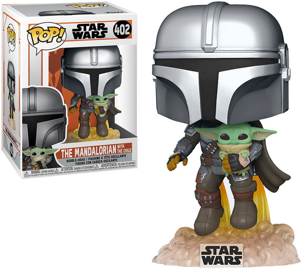 Funko Actionfigur Funko POP Star Wars The Mandalorian with the Child