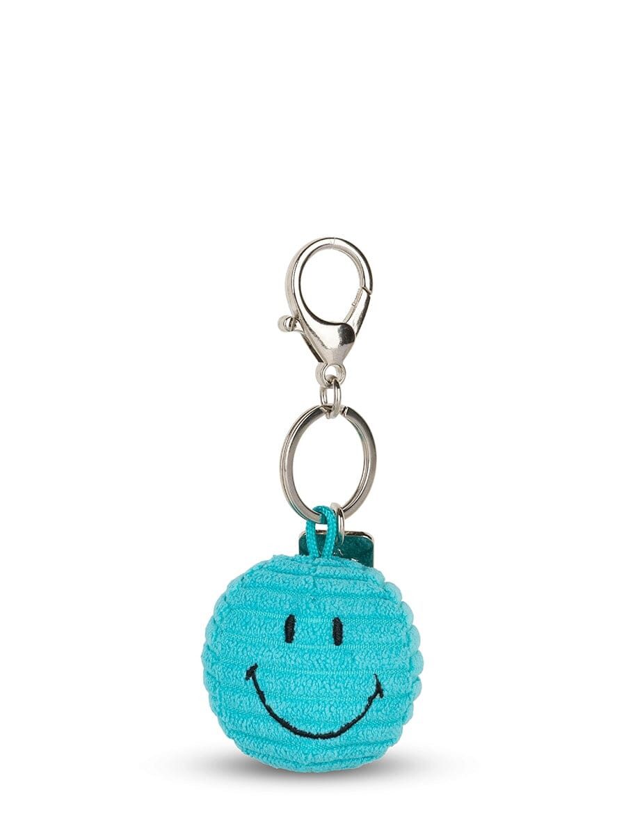 Bon Ton Toys Taschenanhänger Bon Ton Toys x SMILEY® Schlüsselanhänger ECO Corduroy türkis 4,5cm