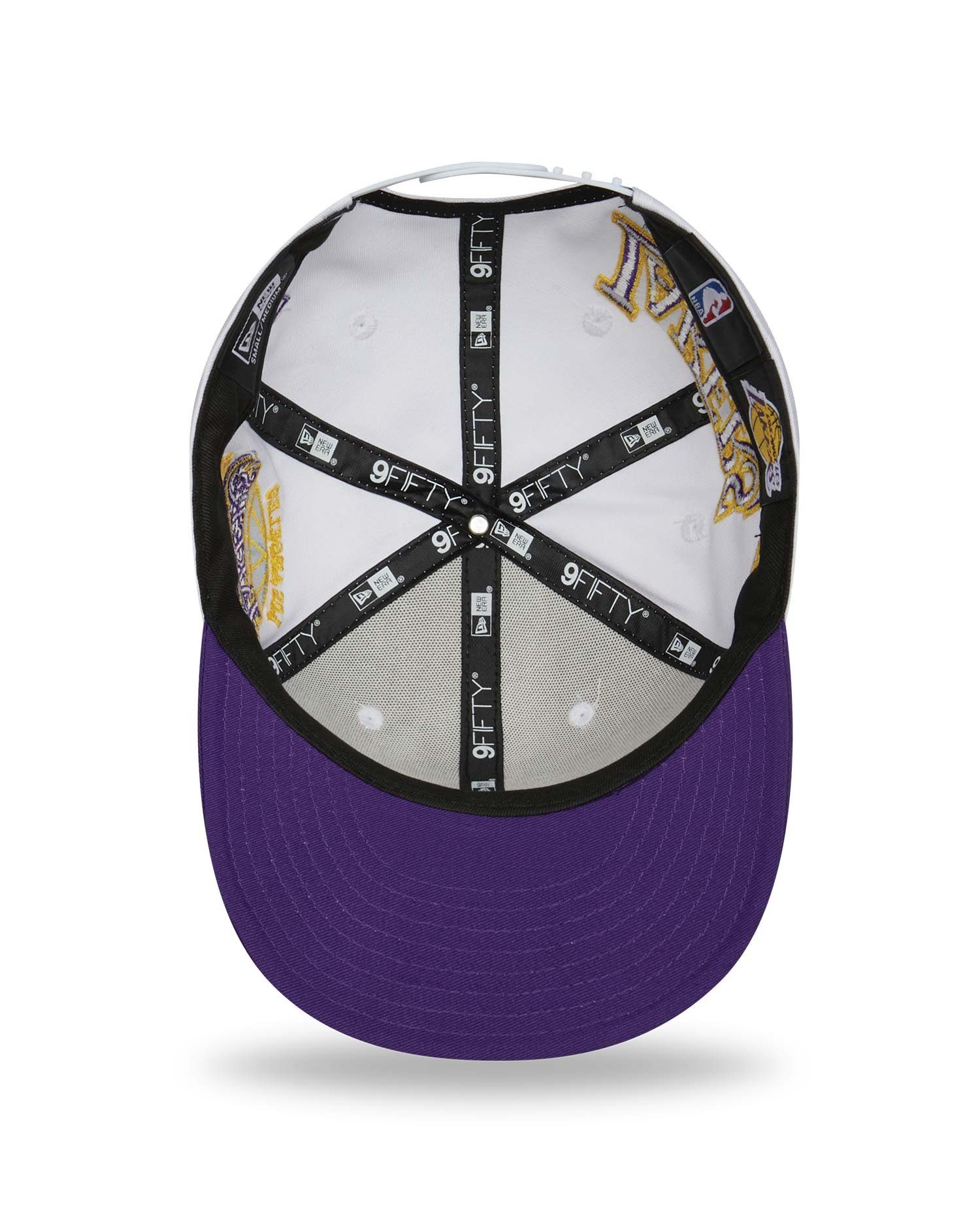 Patches All Snapback 9FIFTY New Era Cap Angeles Los Lakers Over