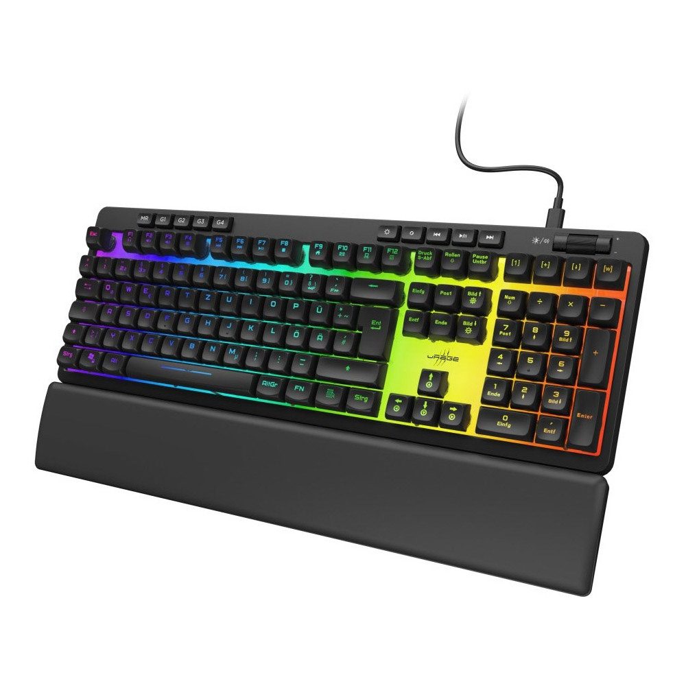 uRage uRage Exodus 515 RGB Gaming Tastatur mit Beleuchtung. Tastatur (RGB-Beleuchtung mit 10 Zonen)