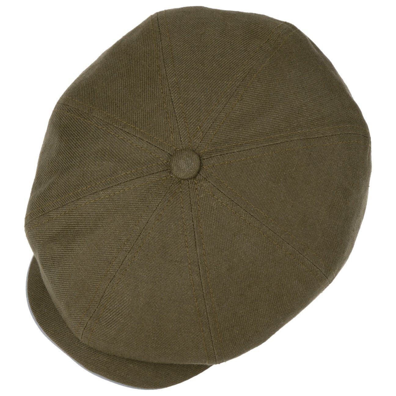 Herren Caps Stetson Flat Cap (1-St) Schirmmütze mit Schirm