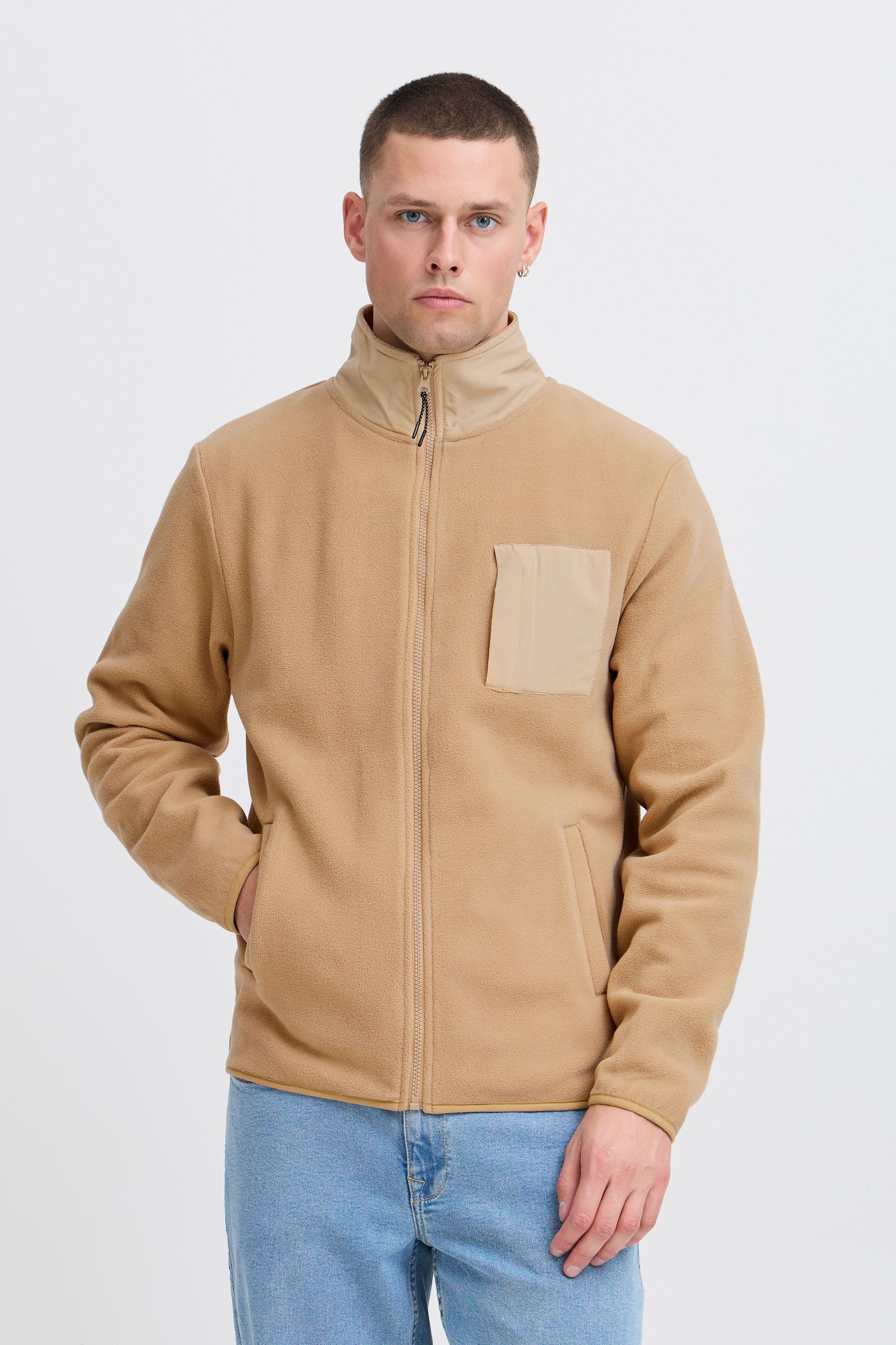 Fellimitatjacke BLEND BHBROOKS Sweatshirt zipp thru