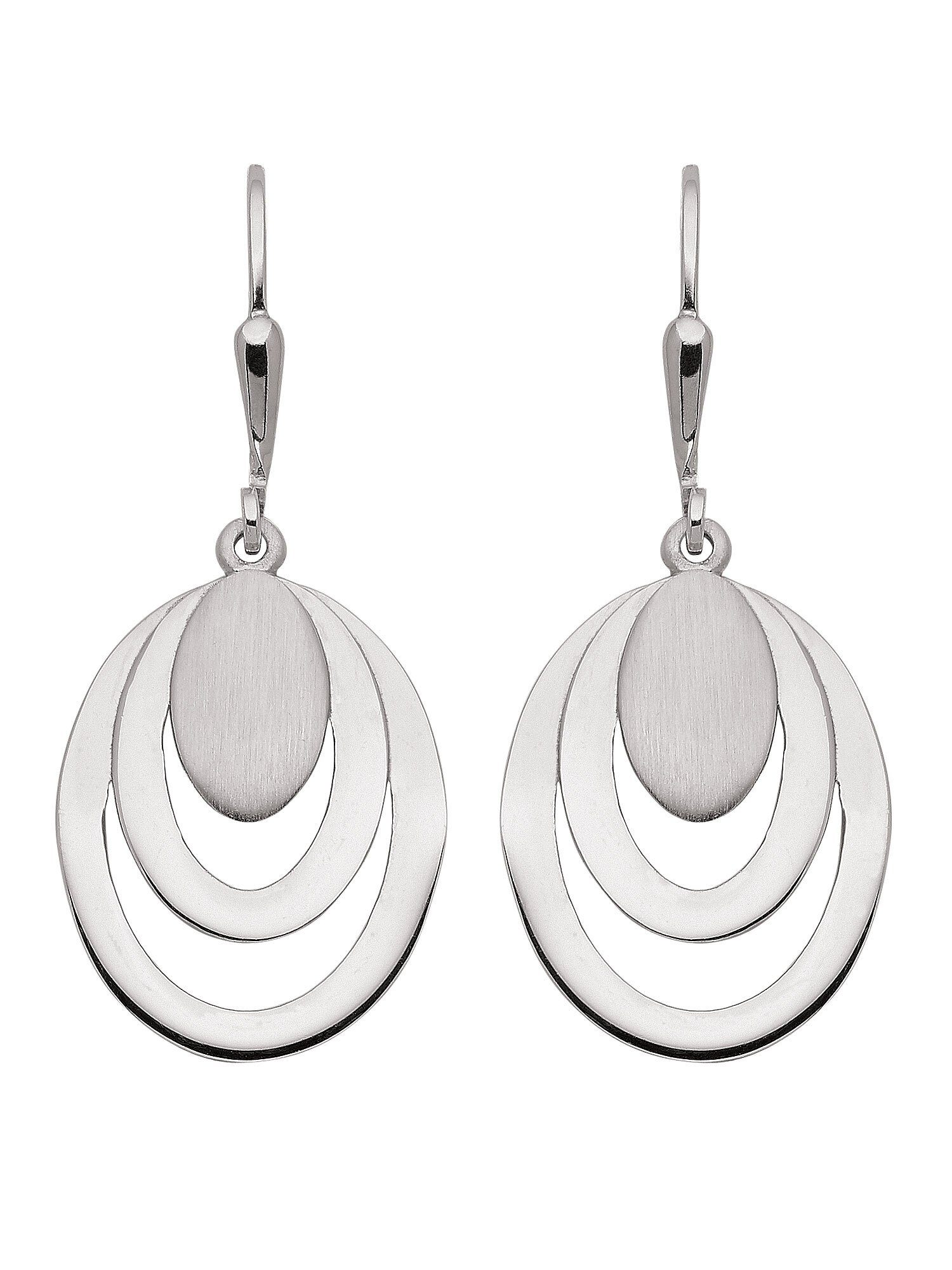 Adelia´s Paar Ohrhänger 925 Silber Ohrringe Ohrhänger, Silberschmuck für  Damen