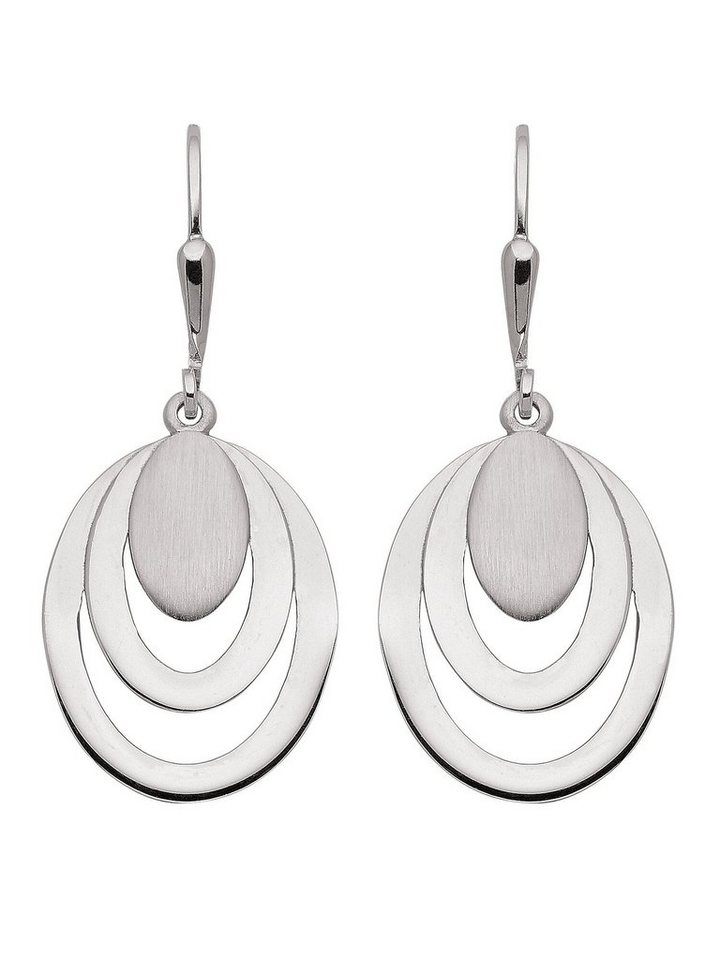 Adelia´s Paar Ohrhänger 925 Silber Ohrringe Ohrhänger, Silberschmuck für  Damen