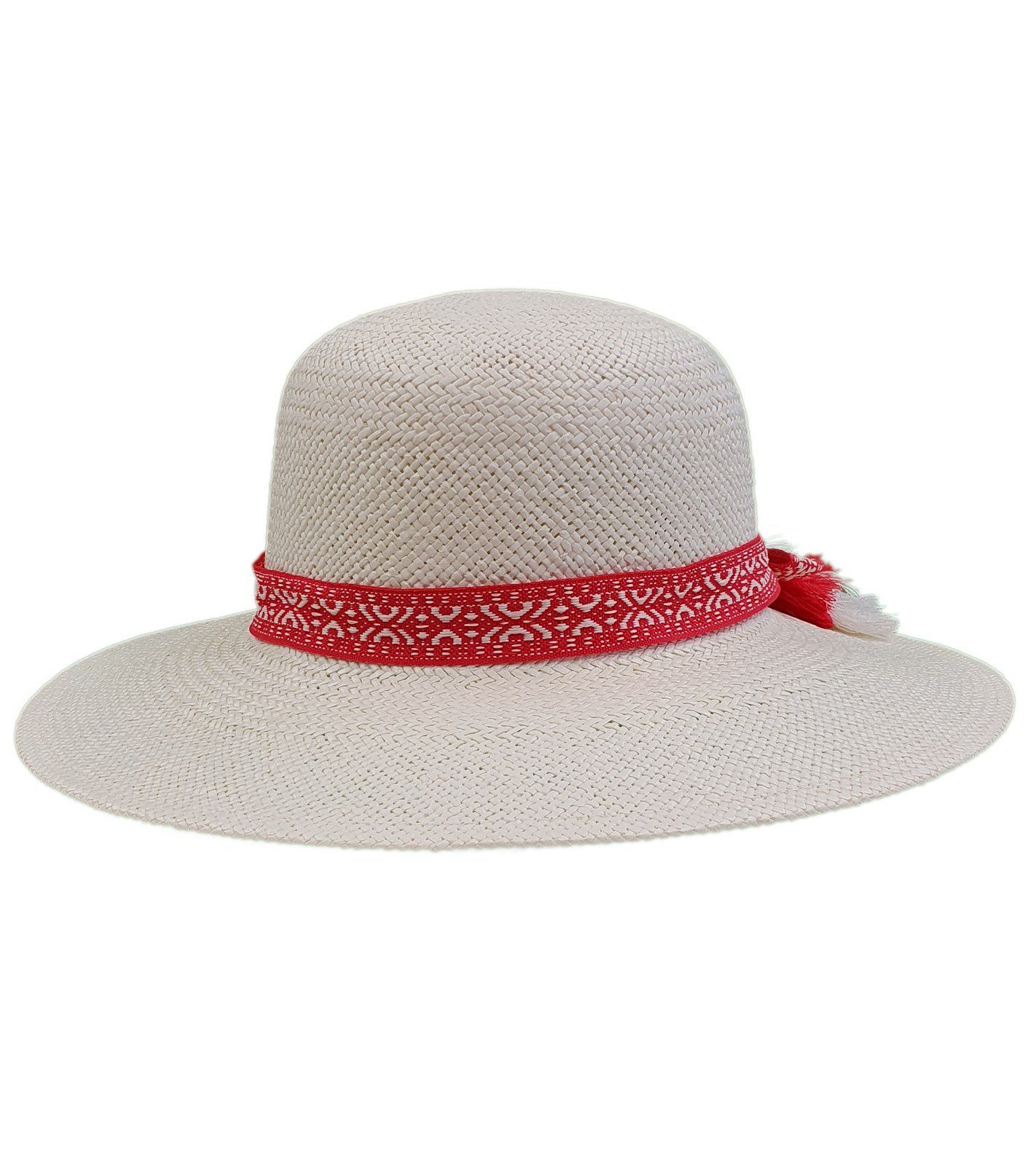 Kate Storm Strohhut »katestorm Strand-Hut eleganter Damen Stroh-Hut mit  Zier-Band Kopfbedeckung Sommer-Hut Beige« online kaufen | OTTO