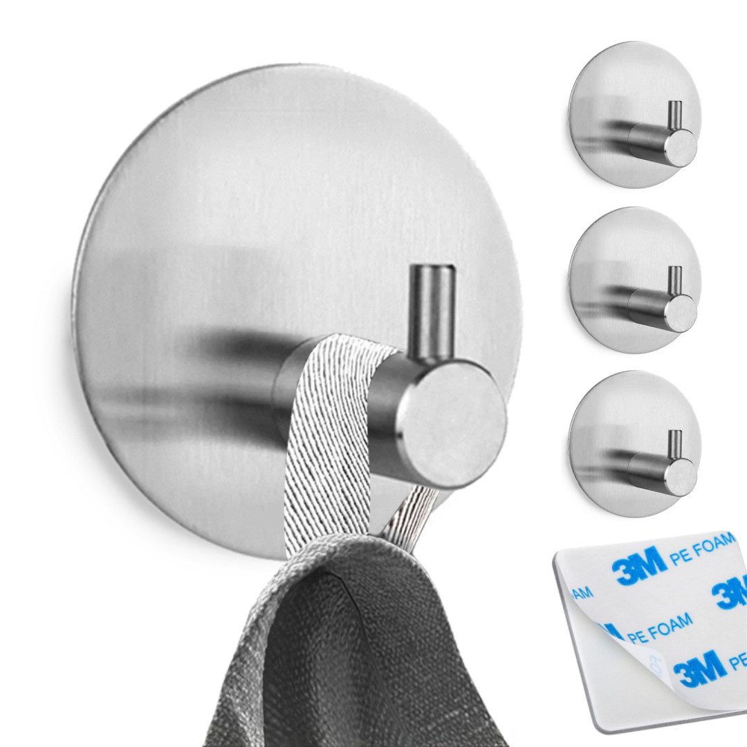 LIVINA HOME Handtuchhaken Haken selbstklebend Bad und Küche, Handtuchhalter günstig online kaufen