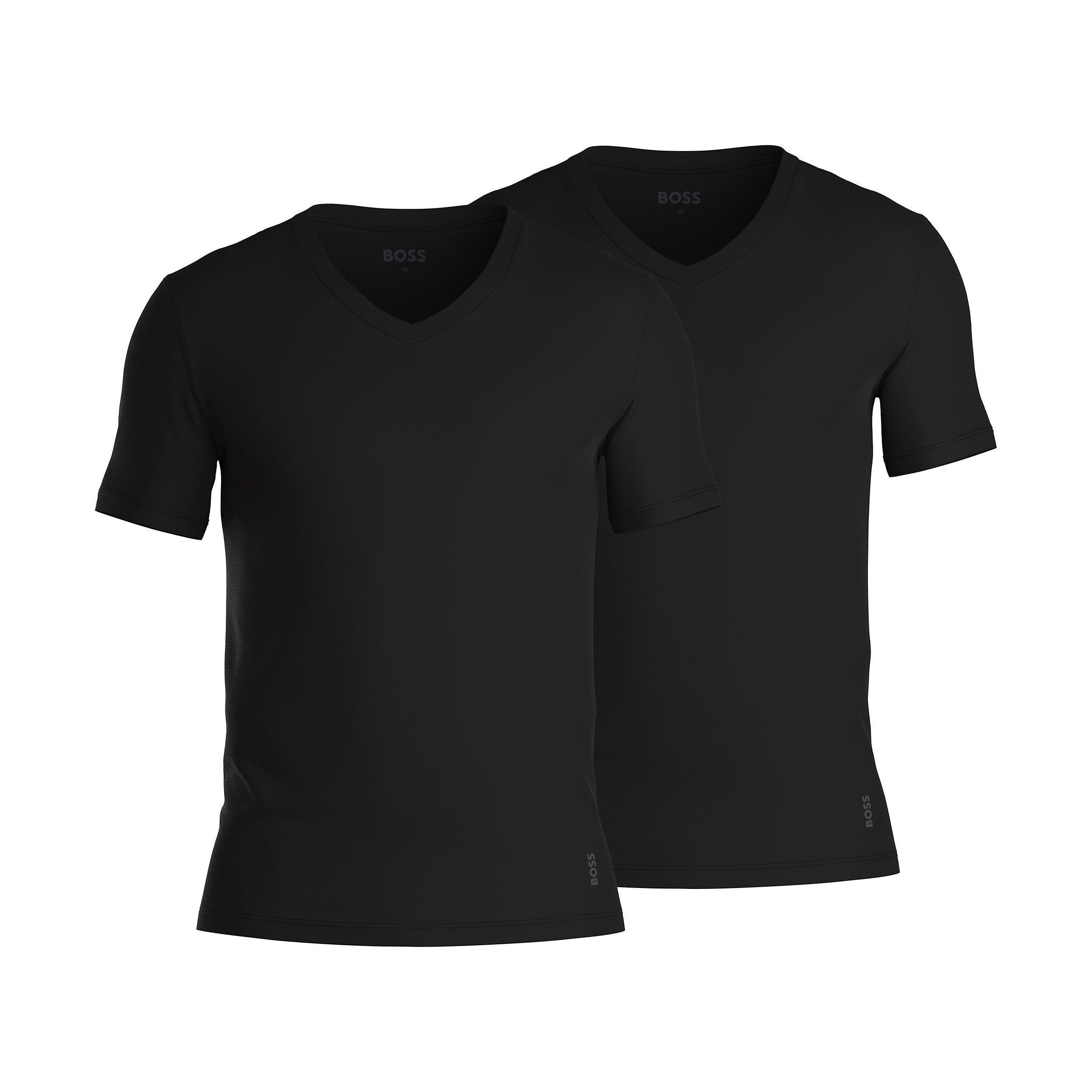 BOSS Unterziehshirt 2P Modern V-Neck (Doppelpack, 2-St., 2er Pack) Stretch günstig online kaufen