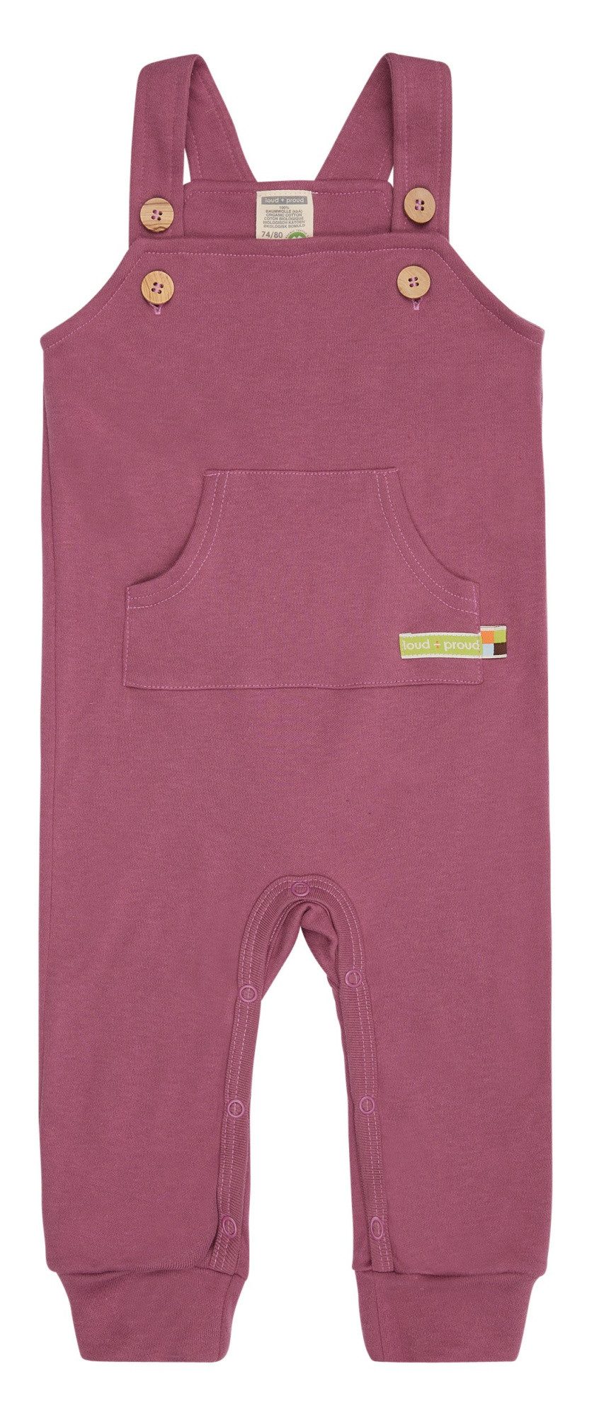 loud + proud Latzhose aus Interlock-Jersey günstig online kaufen