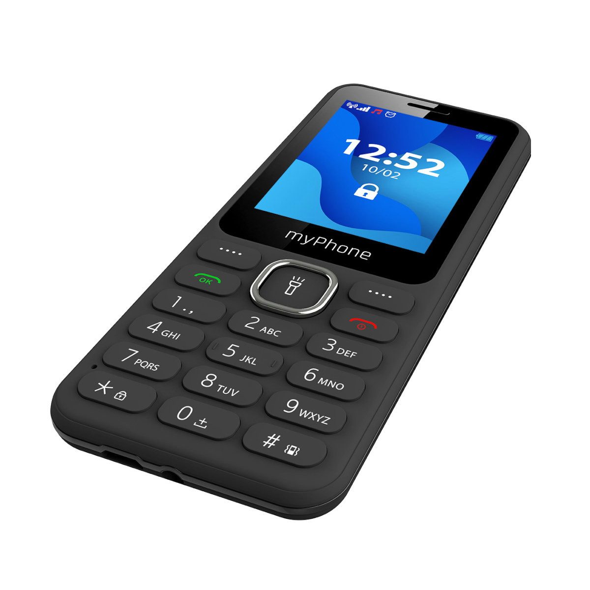 myPhone myPhone 6320 Tastenhandy Dual SIM Schwarz Smartphone
