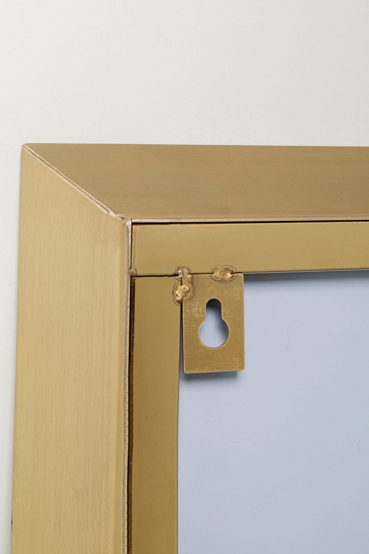 Kare Design Wandspiegel Wandspiegel Arezzo Brass