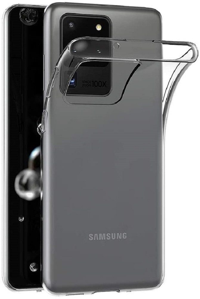 Wisam Smartphone-Hülle Wisam® Schutzhülle für Samsung Galaxy S20 Ultra 6,9" Silikon Clear 17,53 cm (6,9 Zoll)