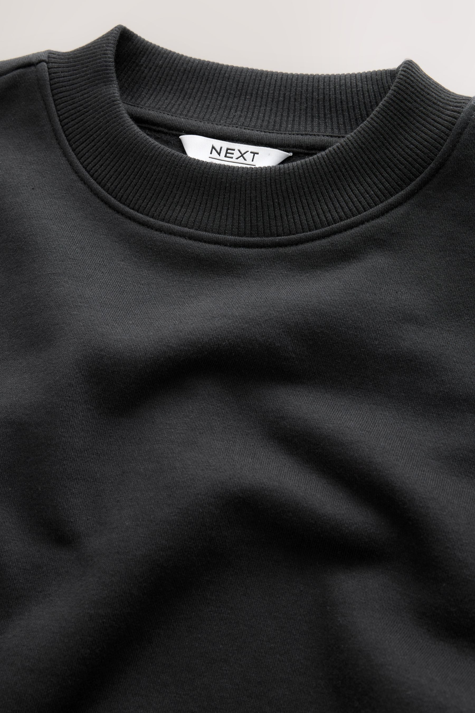 Next Sweater Schweres Oversized Fit Rundhalssweatshirt (1-tlg) günstig online kaufen