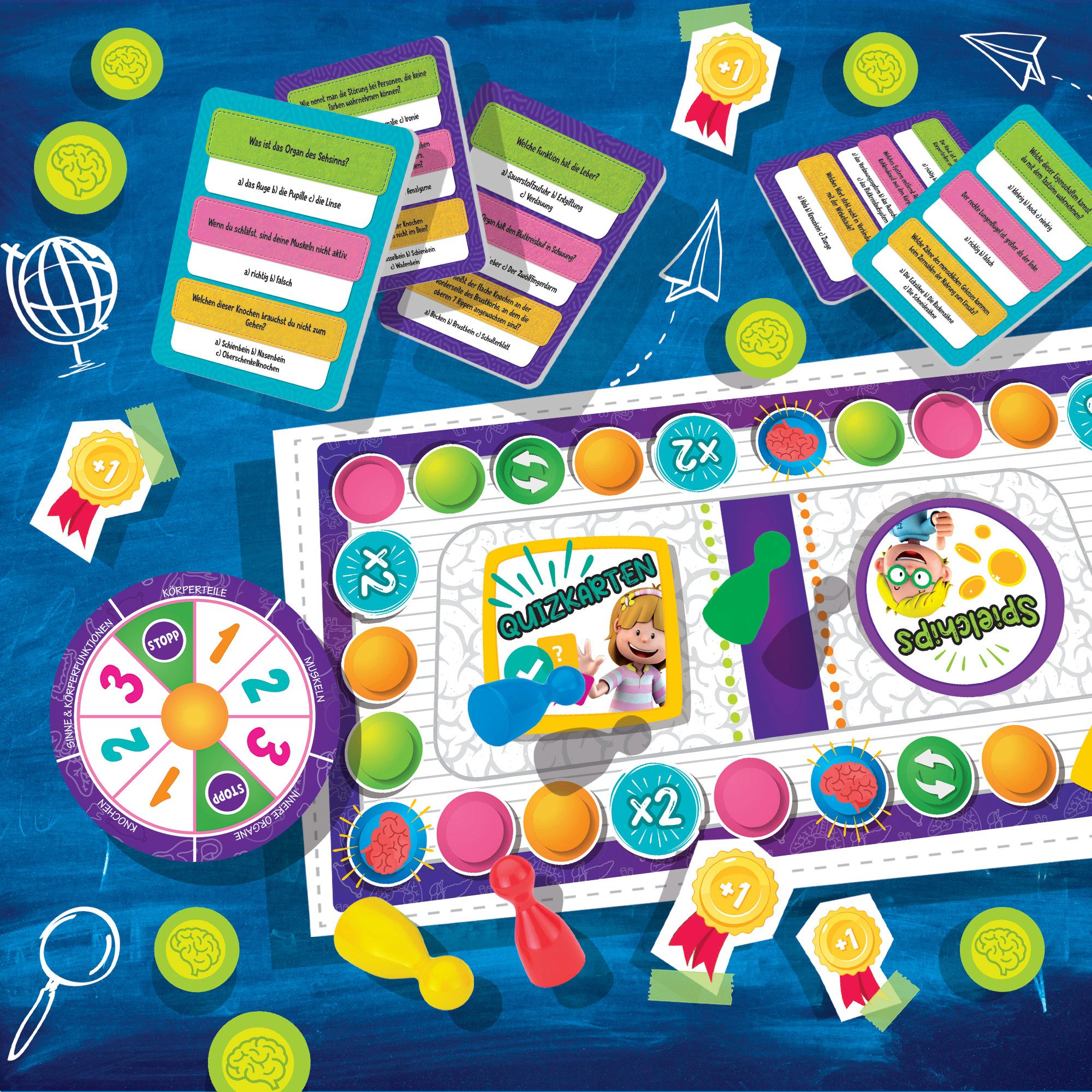 Lisciani Lernspielzeug Das Menschlicher-Körper-Quiz günstig online kaufen