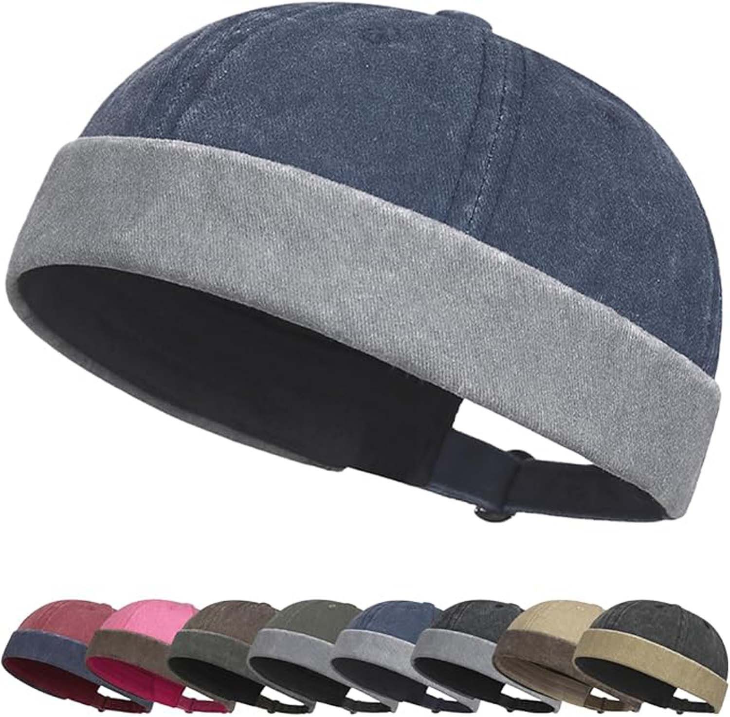 Zaewry Dockermütze Fisherman Beanie Herren Damen Seemannsmütze