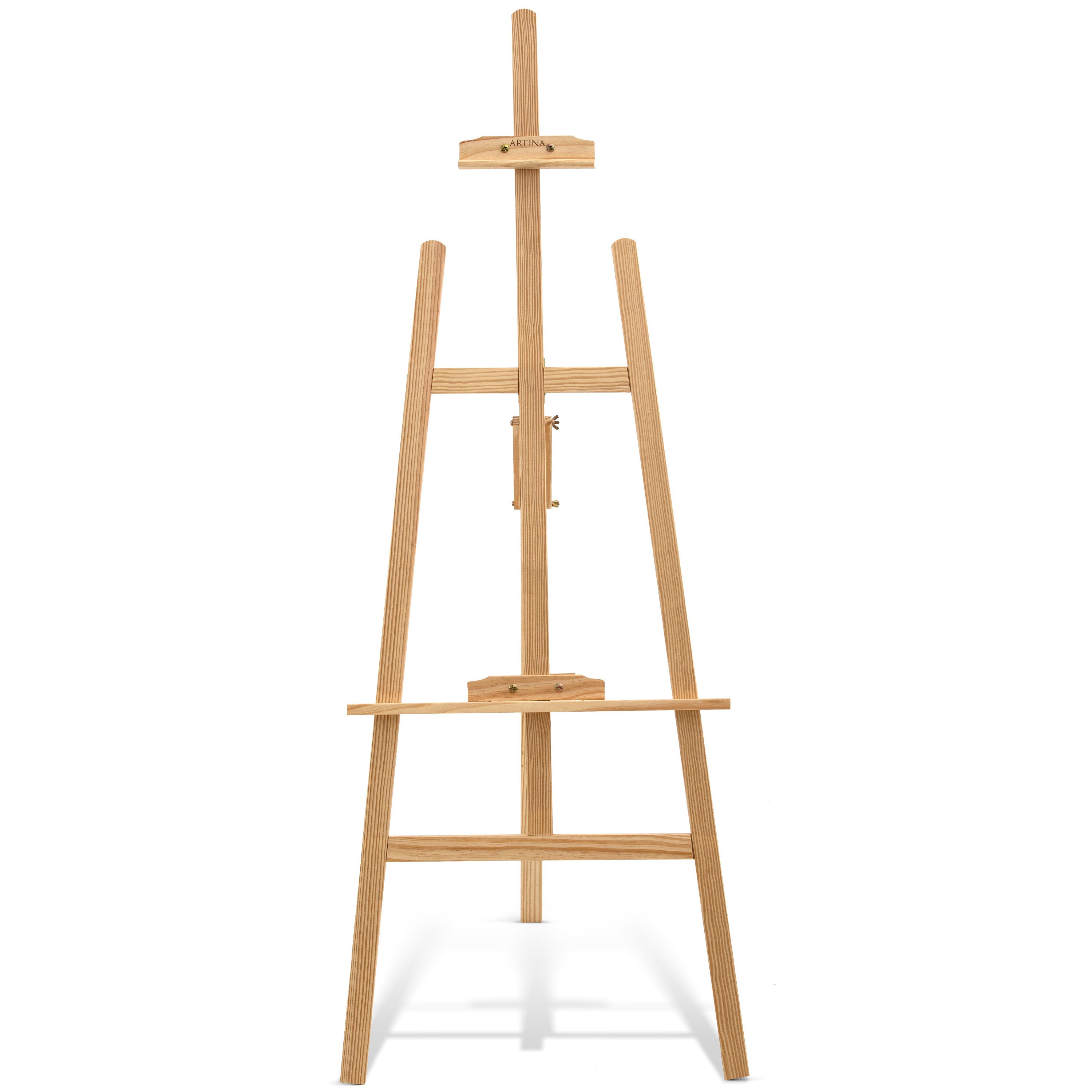 Artina Staffelei Staffelei Holz Groß - Kiefernholz 150cm Holzstaffelei Tess günstig online kaufen