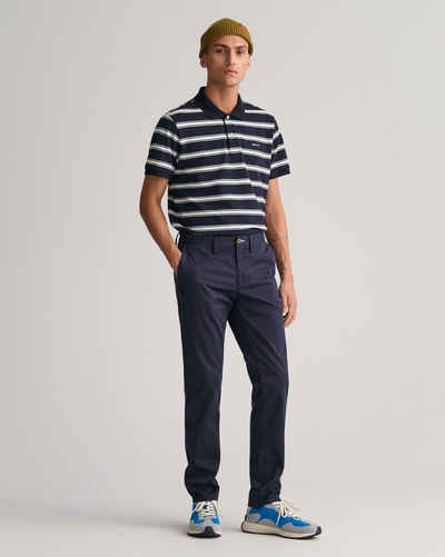 Gant Chinohose SLIM TWILL CHINOS mit gefütterten Seitentaschen