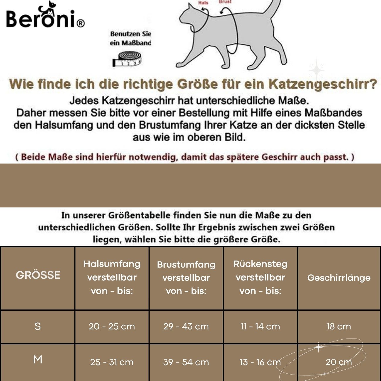 Beroni Geschirr Katzengeschirr für Katze Easy Walking 2.0 ausbruchsicher ve günstig online kaufen