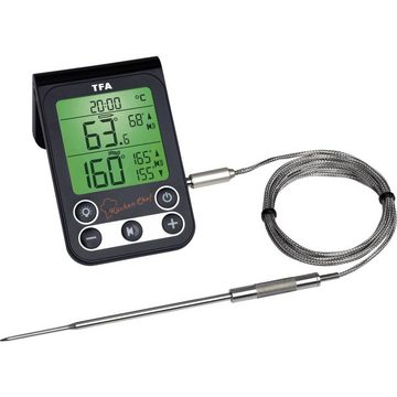 TFA Dostmann Grillkamin Digitales Grill-Braten-/Ofenthermometer