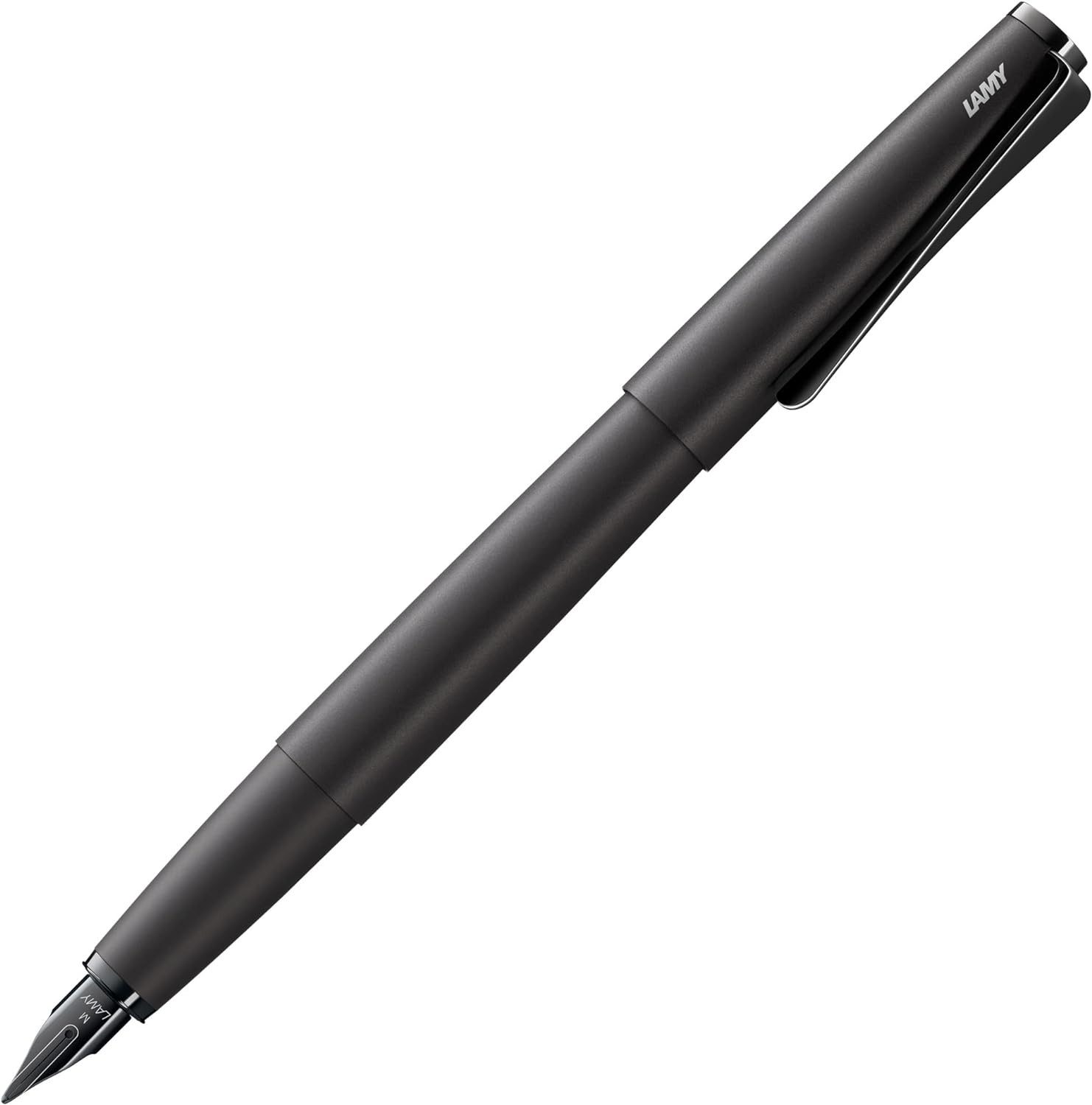 LAMY Фонтани studio Lx [066], Premium Schreibgerät, Füller Federspitze M, mattschwarz