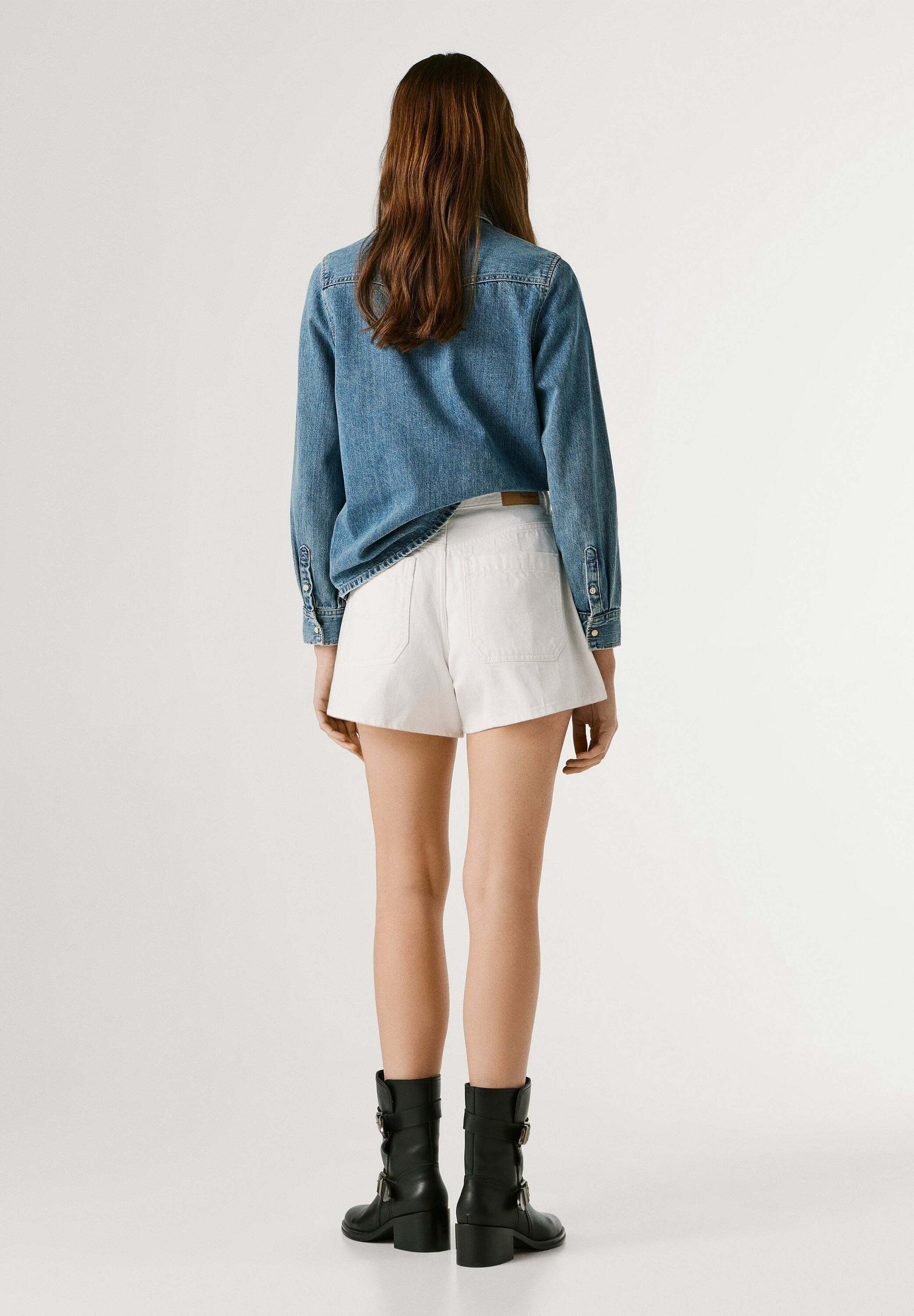 Pepe Jeans Shorts denim shorts A-LINE SHORT HW RACHEL