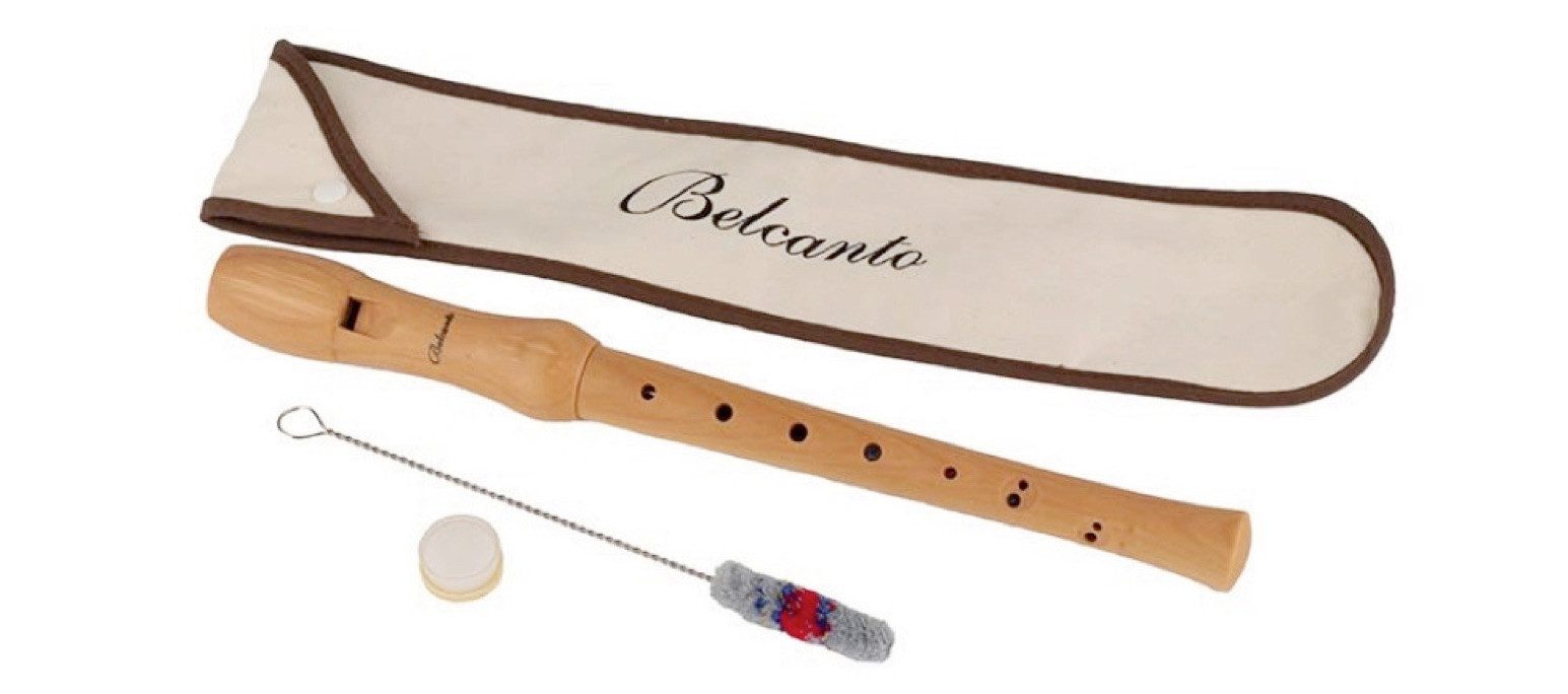 Blockflöte Belcanto BCR-32-G C-Sopranblockflöte aus Holz Deutsche Griffweise