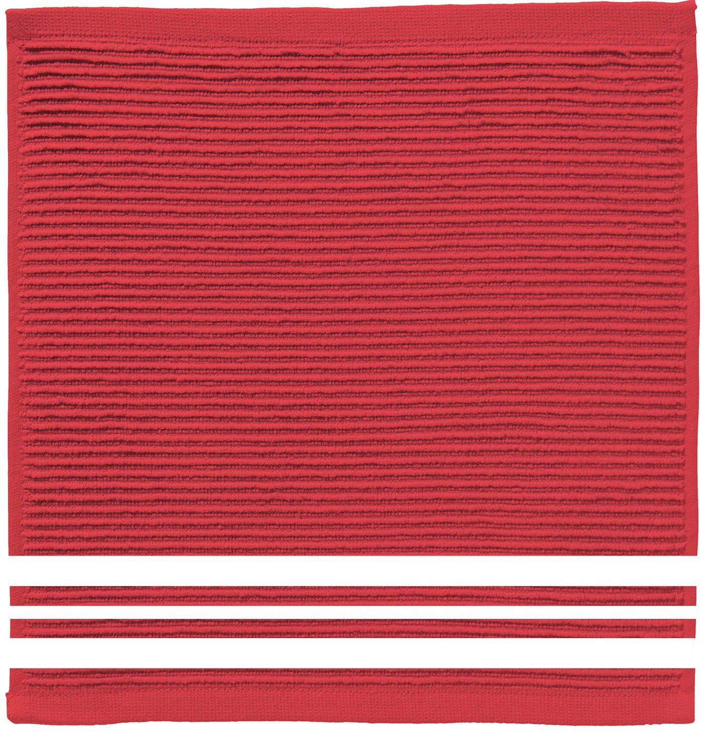 DDDDD Spültuch Provence, (Set, 4-tlg), aus reiner Baumwolle, 30x30 cm